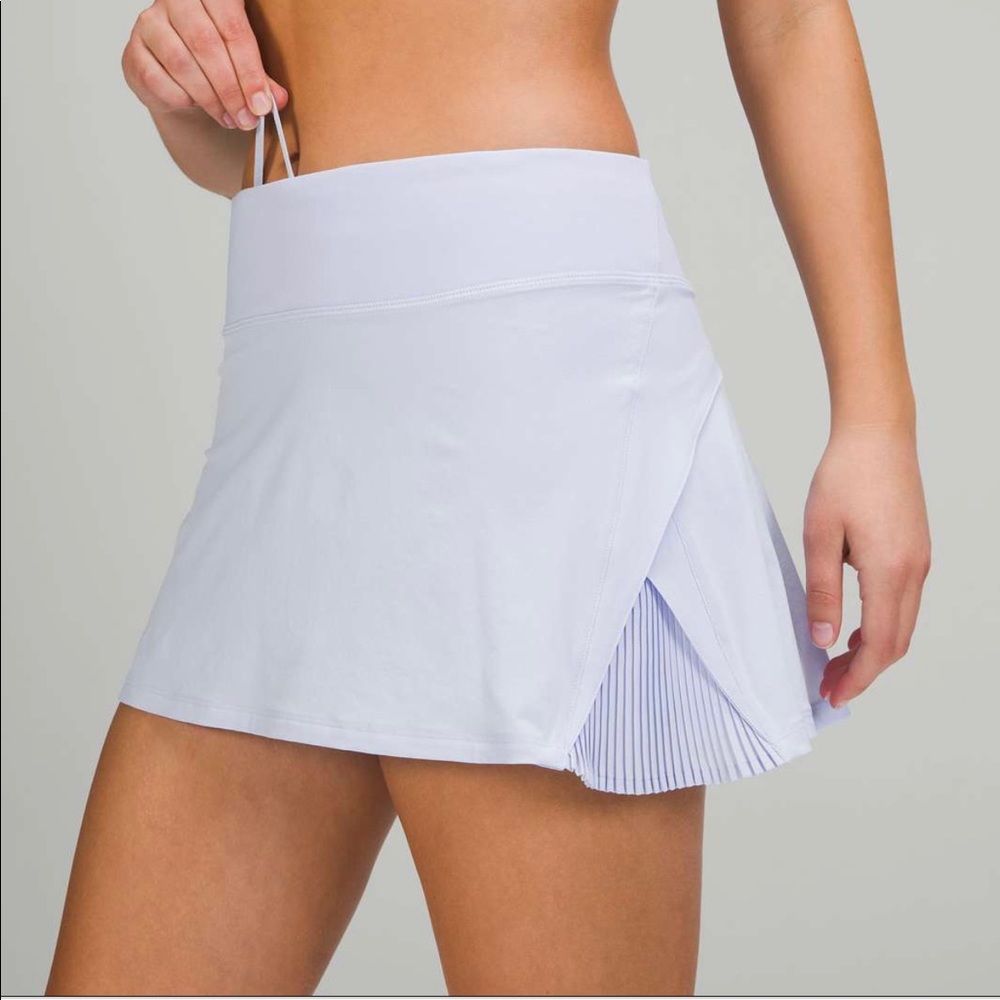 Lululemon Play Off Pleats Skirt Pastel Blue Tennis Skirt